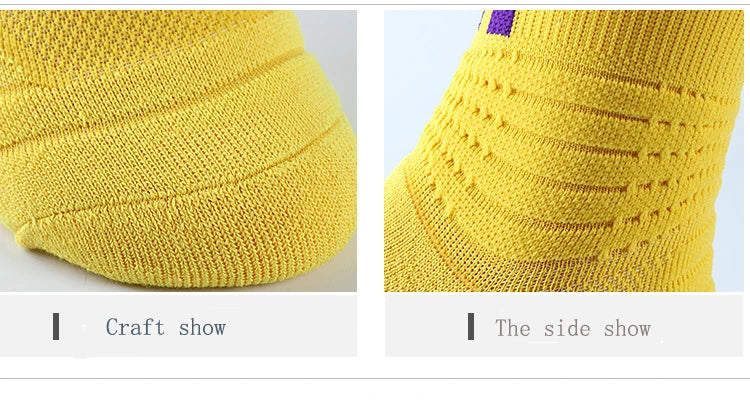 Cotton Basketball Towel Bottom Socks Stocking