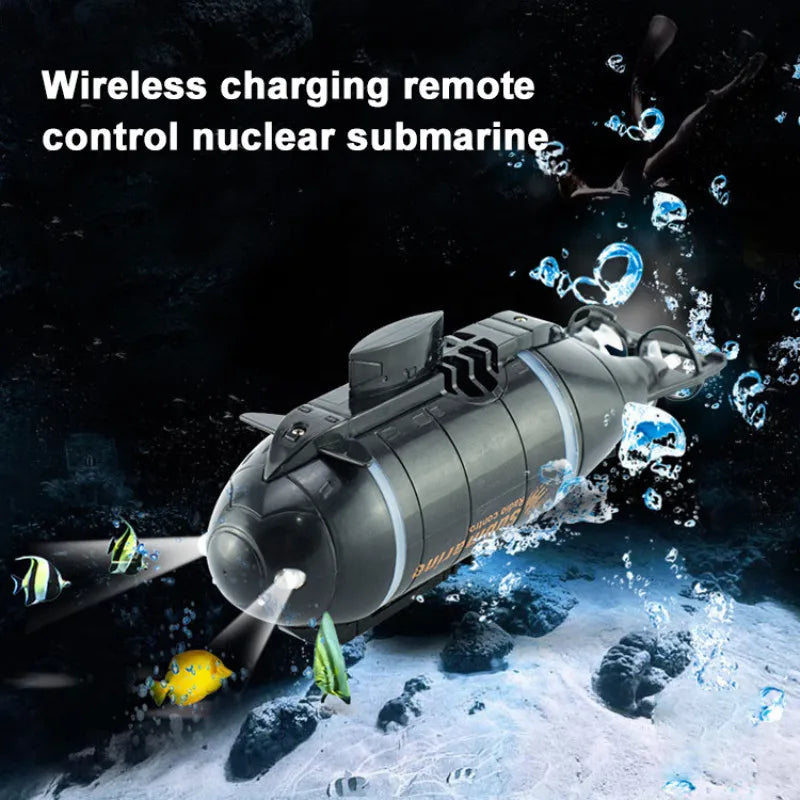 Remote Control Diving Model Boat RC Toy Gift