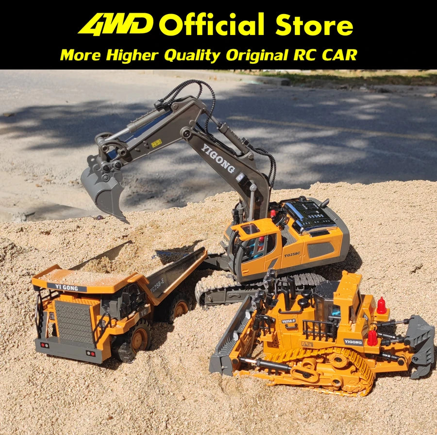Remote Control Excavator childdren Kids Gifts