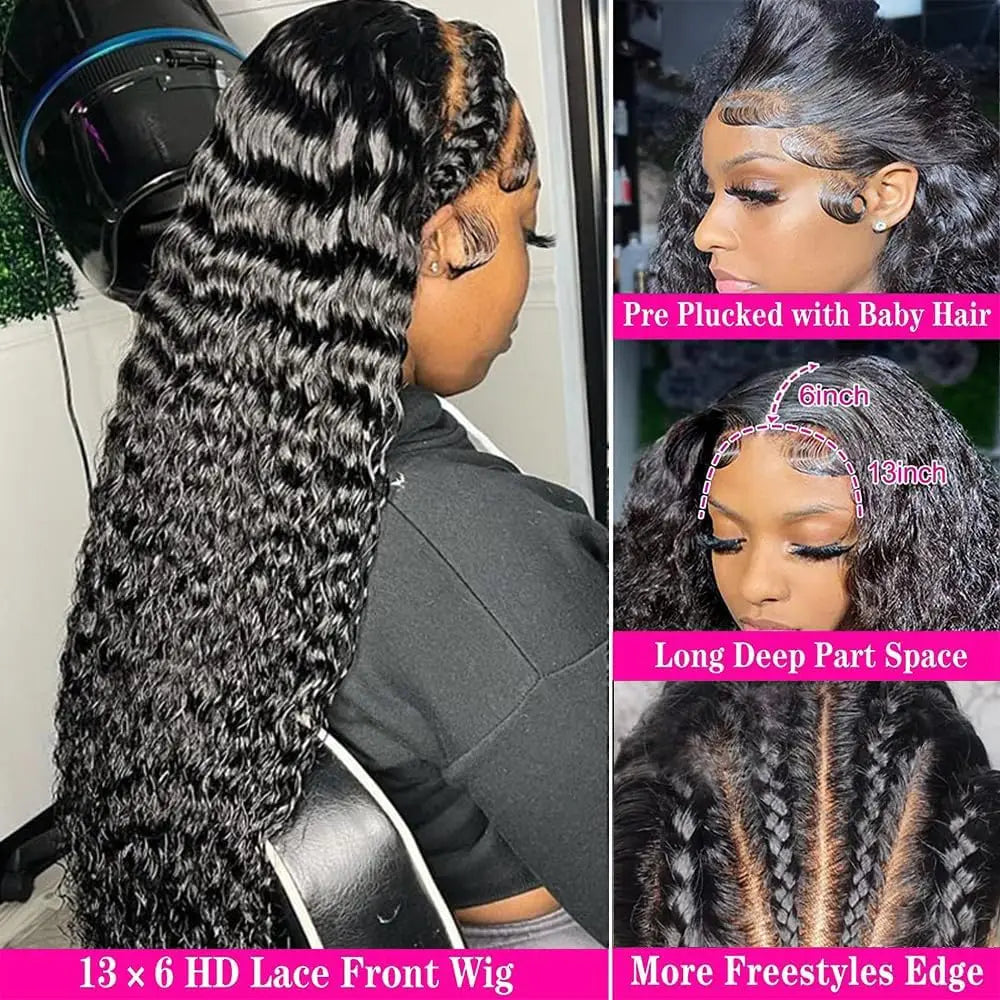 Human Hair Wigs Women Baby Hair