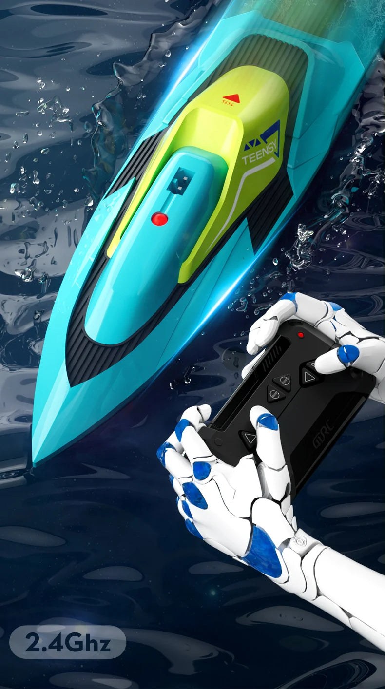 remote Racing Speedboat Summer Water Pool Toy