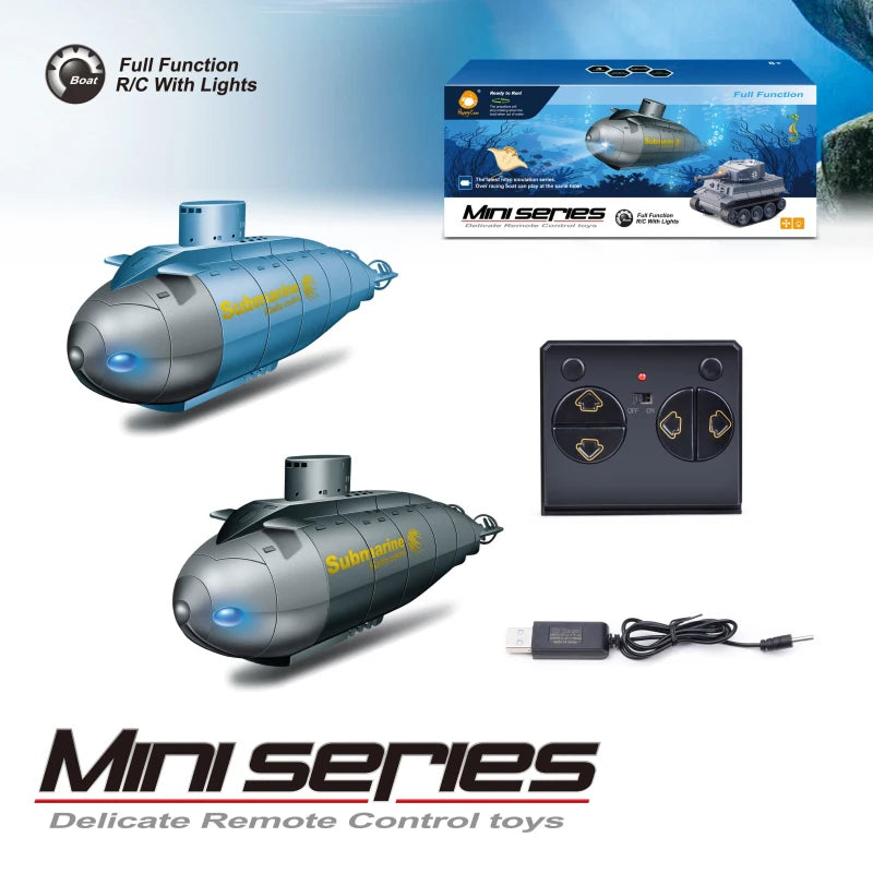 Remote Control Diving Model Boat RC Toy Gift