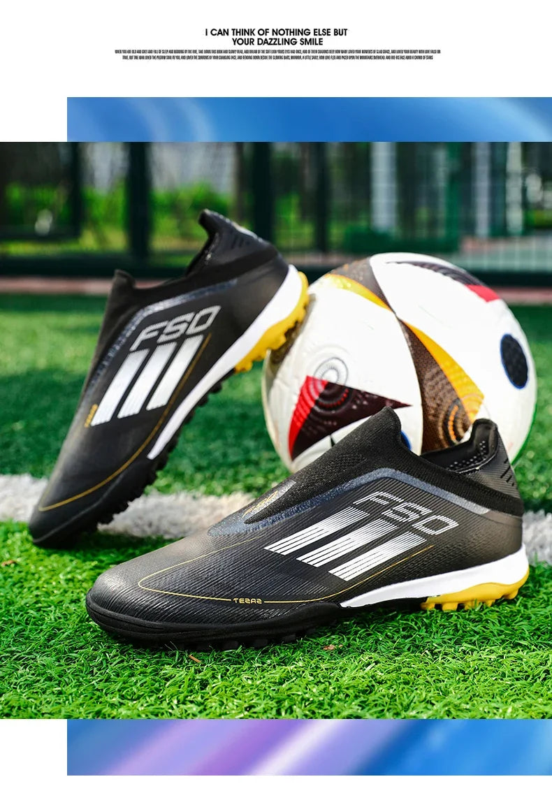 Men Football Boots TF/FG Society Original Indoor Low Cut Professional Soccer Shoes Unisex Football Shoes Ultralight Sport Wear