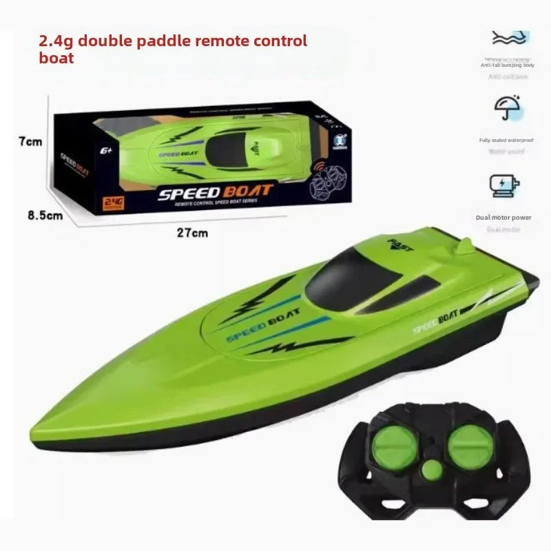 Remote Control Boat Waterproof Fast Racer Pool Toys