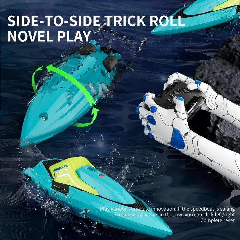 remote Racing Speedboat Summer Water Pool Toy