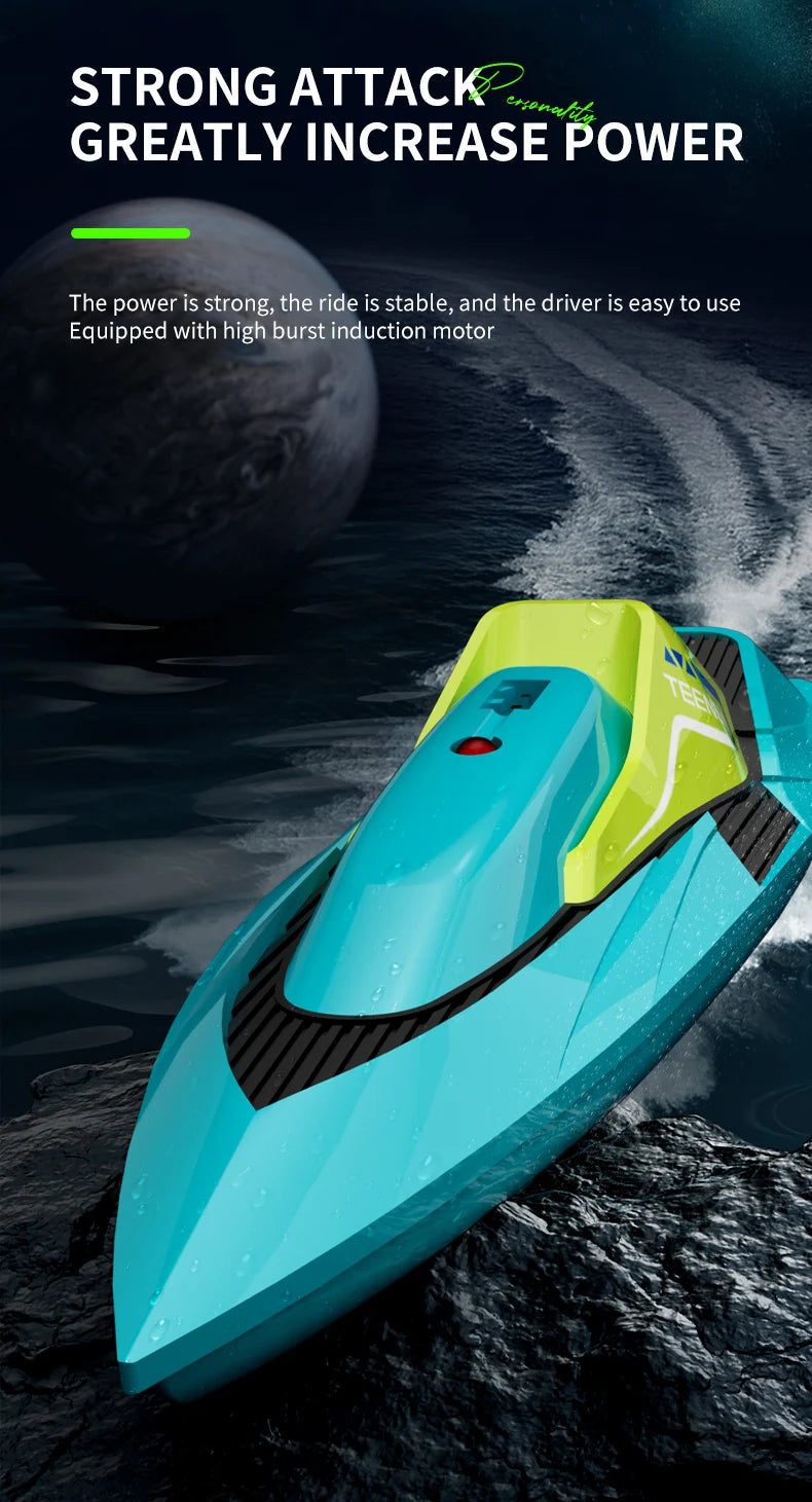 remote Racing Speedboat Summer Water Pool Toy