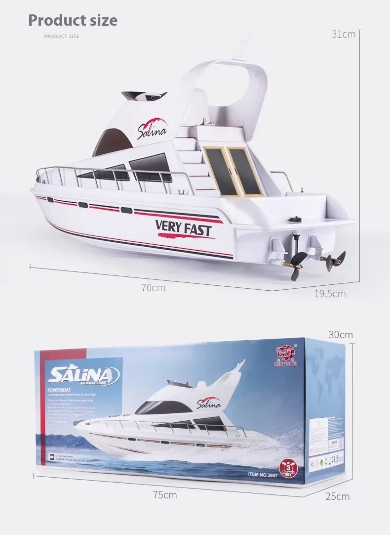 Remote Control Boat Model Children's Outdoor Toy Gift