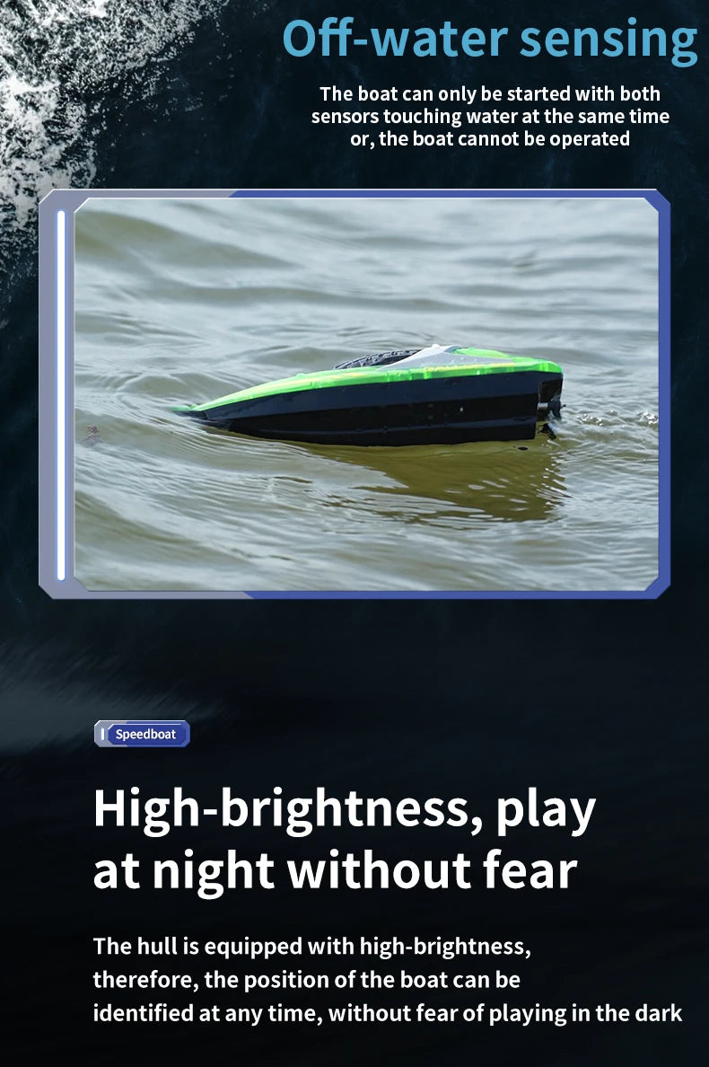 Water 2 Hours Endurance Speedboat Kids Toys Gifts