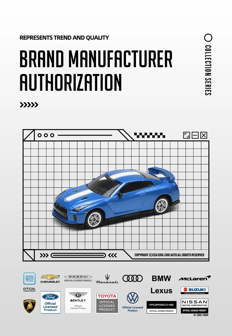 BMW Aventador die-casting car model collection gift toy