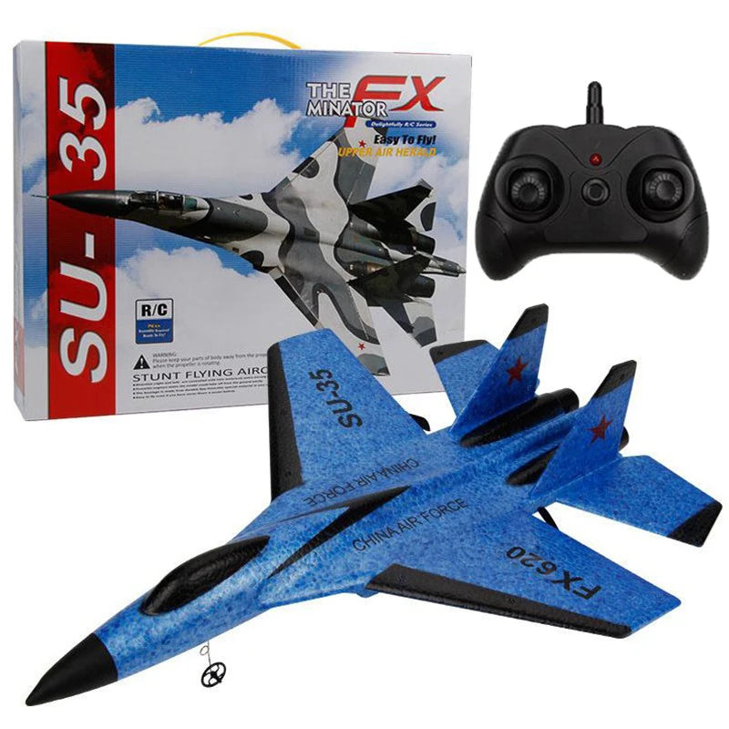 Remote Control Fighter Plane Glider Airplane Boys Toys