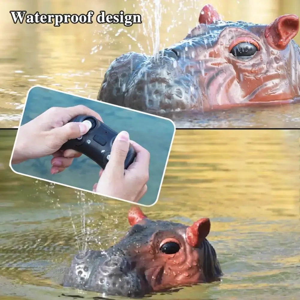 Remote Control Hippopotamus Outdoor Children Toys Kids Gifts