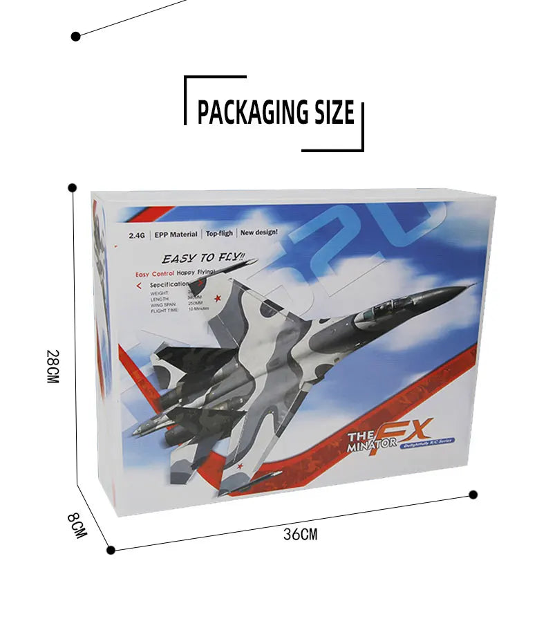 Remote Control Fighter Plane Glider Airplane Boys Toys