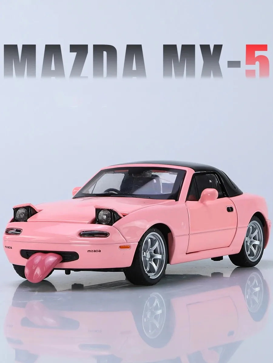 Mazda Miata Diecast Miniature Collection Children's Toy Gift