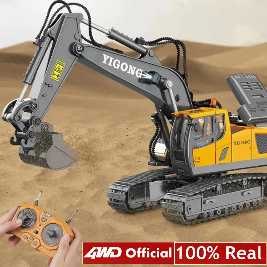 Remote Control Excavator childdren Kids Gifts