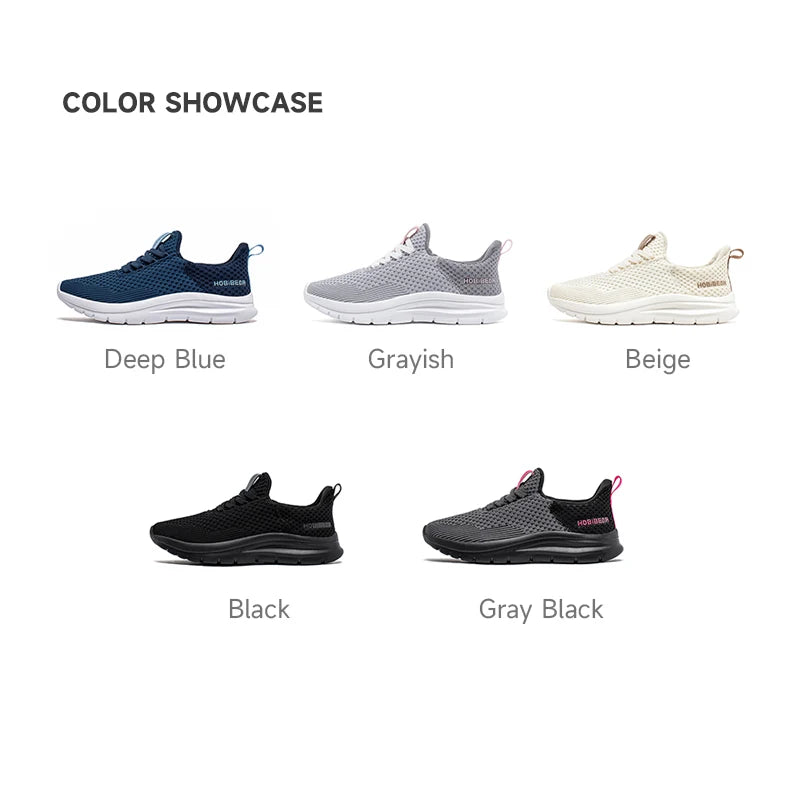 Women Running Sneakers Casual Mesh Tennis Shoes