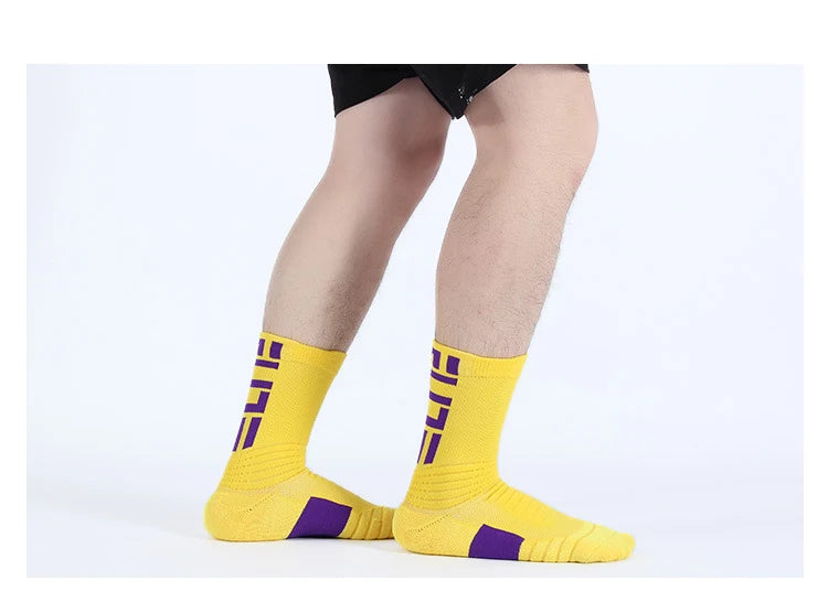 Cotton Basketball Towel Bottom Socks Stocking