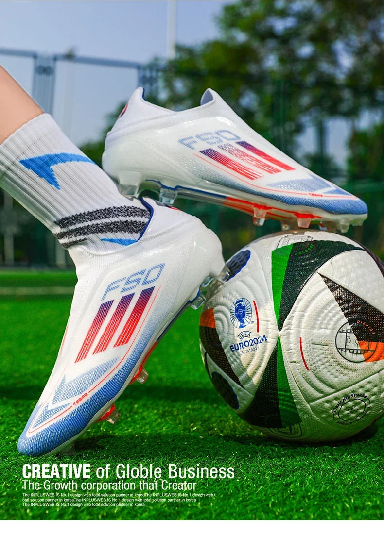 Men Football Boots TF/FG Society Original Indoor Low Cut Professional Soccer Shoes Unisex Football Shoes Ultralight Sport Wear