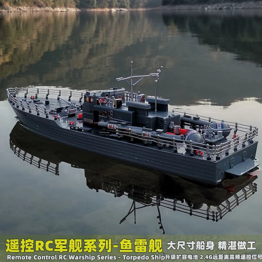 Electric Speedboat Military Toy Model Torpedo Ship