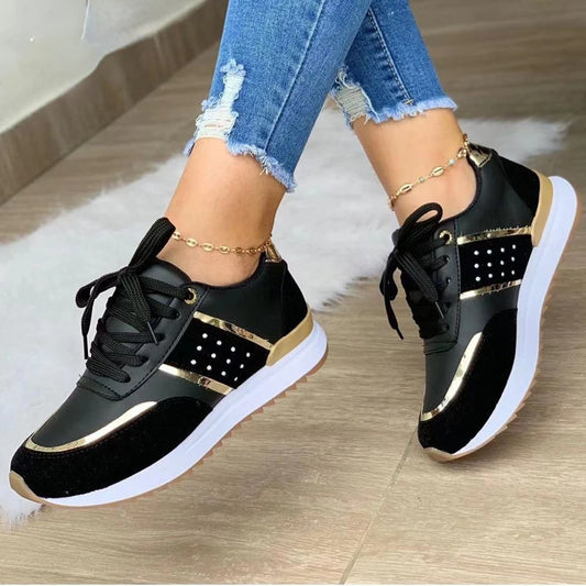 Ladies Outdoor Running Vulcanized Shoes