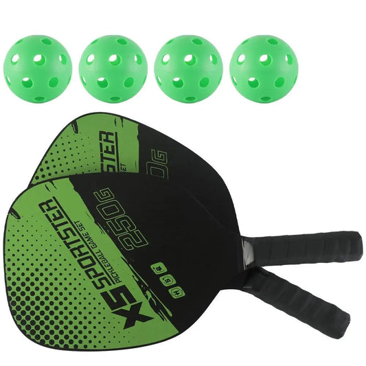 Wooden Pickleball Rackets  Bag Beginner Pickleball Game Set
