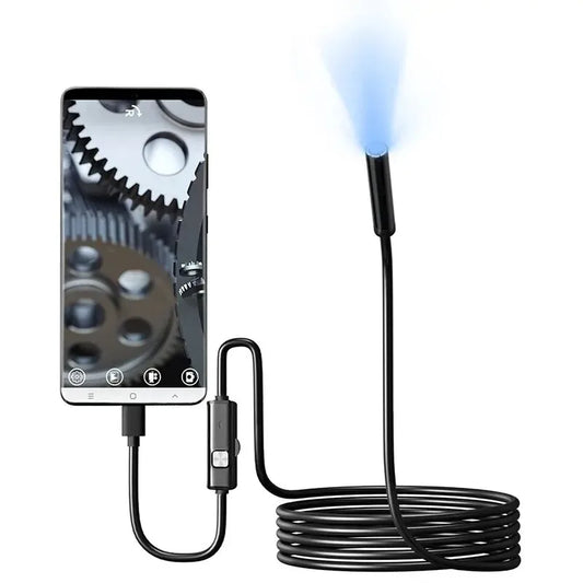Android Flexible Inspection Borescope Cameras for Phone PC
