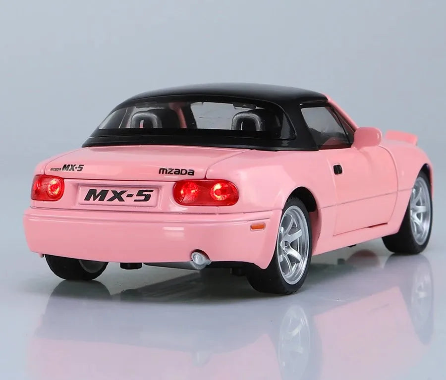 Mazda Miata Diecast Miniature  Collection Children's Toy Gift
