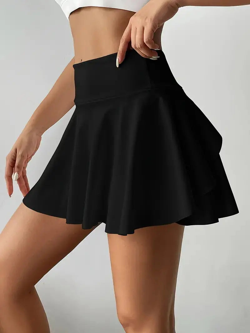 Women' Tennis Pleated  Running Fitness Skirts