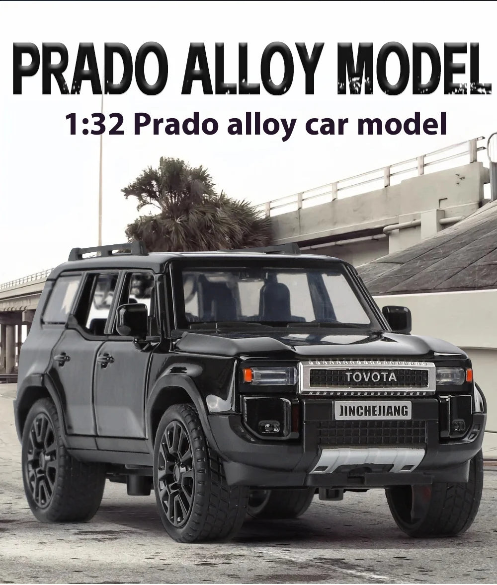 TOYOTA PRADO  Diecast Model Collectibles Decorative Gift Boy