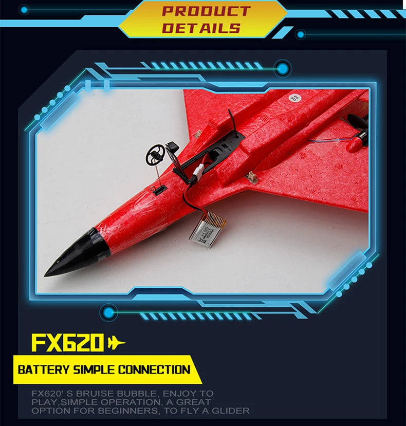 Remote Control Fighter Plane Glider Airplane Boys Toys