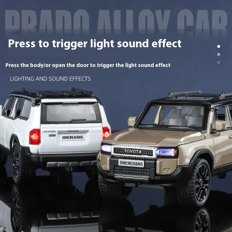 TOYOTA PRADO  Diecast Model Collectibles Decorative Gift Boy