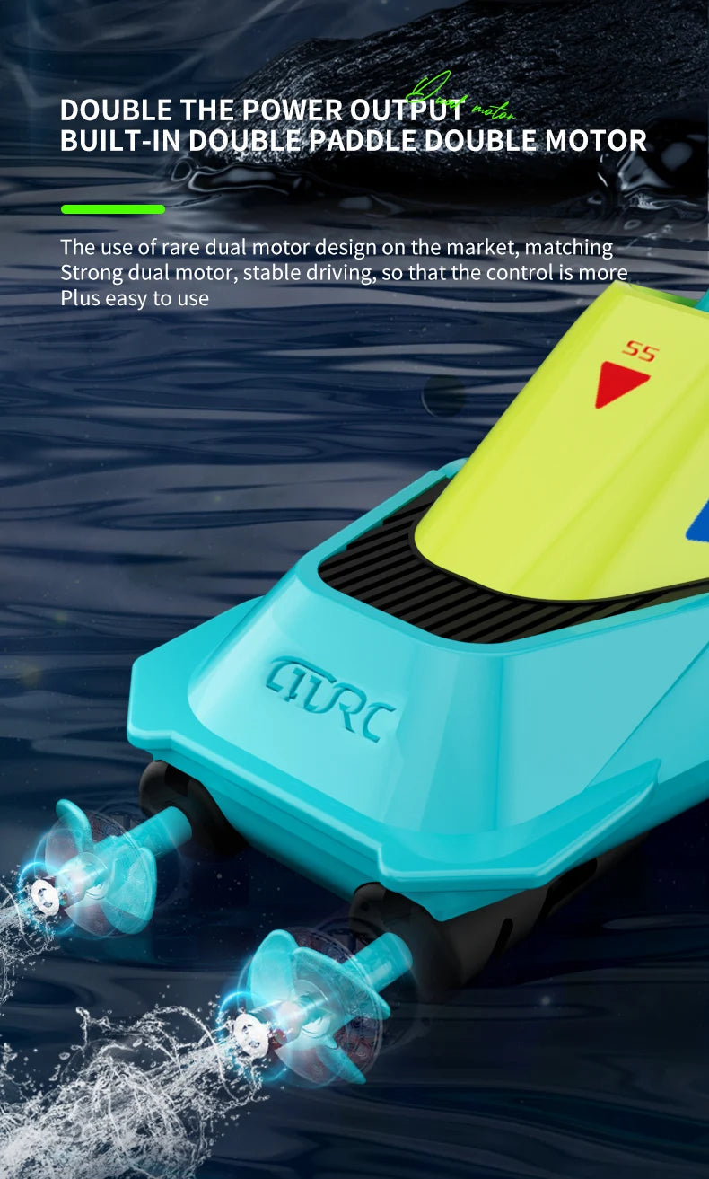 remote Racing Speedboat Summer Water Pool Toy