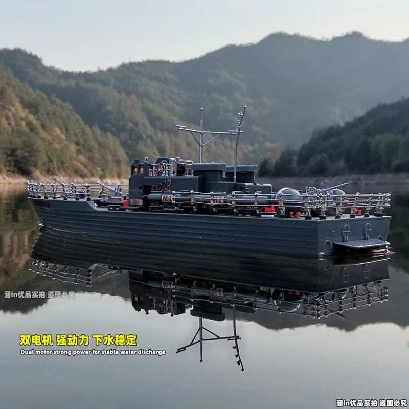 Electric Speedboat Military Toy Model Torpedo Ship