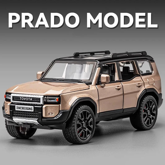 TOYOTA PRADO  Diecast Model Collectibles Decorative Gift Boy