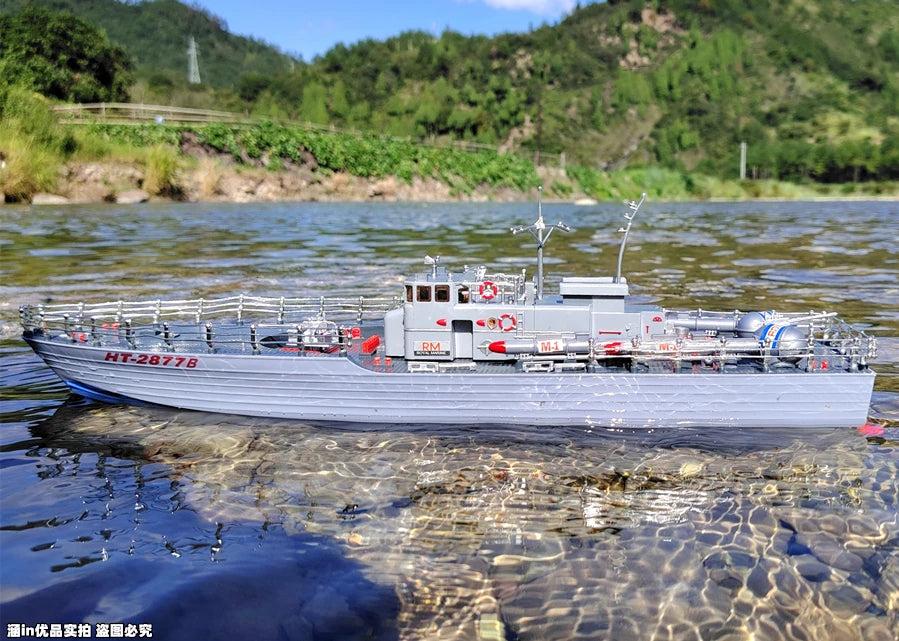 Electric Speedboat Military Toy Model Torpedo Ship